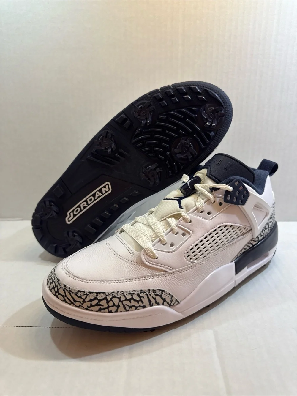Nike Air Jordan Spizike G Golf White Obsidian HQ4365-101 Men's Size 9.5 B-Grade